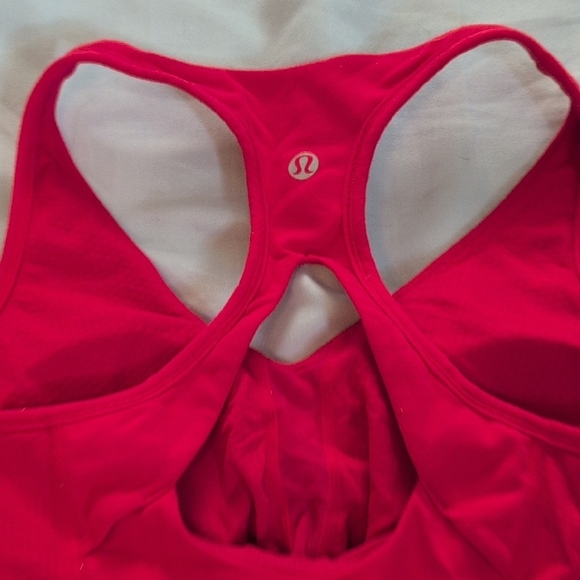 Lululemon Red Racerback Tank Top - Picture 3 of 8